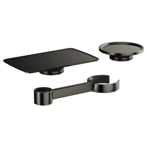 Brizo Kintsu Tub Filler Accessory Kit, Brilliance Black Onyx - 695506-BNX