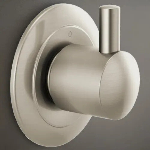 Brizo Odin 3-Function Diverter Trim, 2 Individual and 1 Shared Position, Brilliance Brushed Nickel - T60875-BNLHP