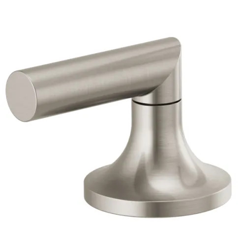 Brizo Odin  Low Lever Handles for Widespread Lavatory Faucet, ADA, Brilliance Brushed Nickel - HL5373-BN