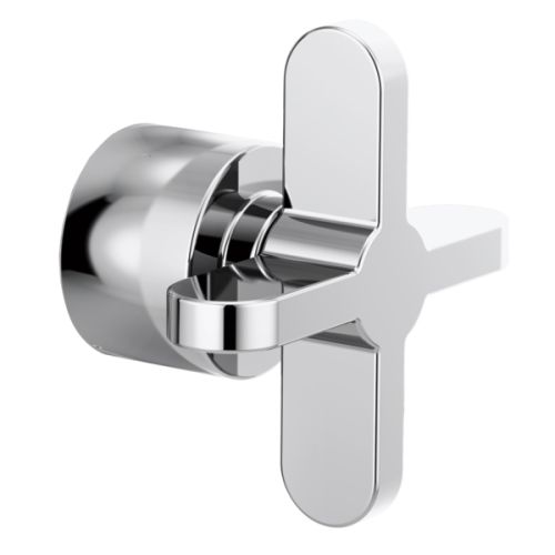 Brizo, 4" Cross Handle Kit for Odin Pressure Balance Valve Trim, ADA, Polished Chrome - HX60P75-PC