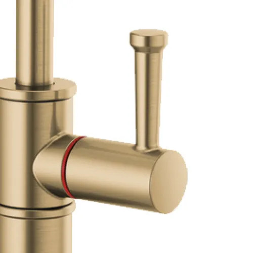 Brizo Artesso Lever Handle Kit for Instant Hot Faucet, Brilliance Luxe Gold - RP101120GL