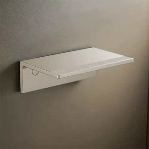 Brizo Kintsu 6" Tissue Holder Utility Shelf, Brilliance Luxe Nickel - 695007-NK