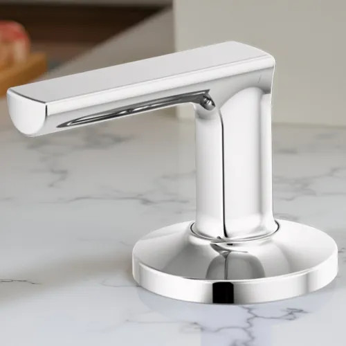 Brizo Kintsu Deck Mount Lever Handle Kit For 65306LF-PCLHP and 65306LF-PCLHP-ECO, Two Handles, Polished Chrome - HL5306-PC