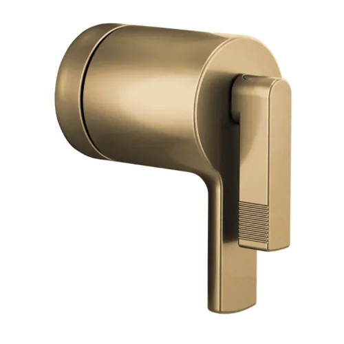 Brizo Kintsu TempAssure Thermostatic Shower Valve Trim Lever Handle Kit, Brilliance Luxe Gold - HL6006-GL