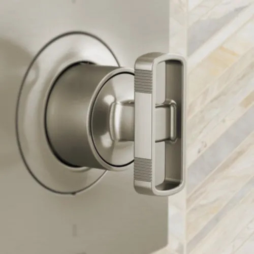 Brizo Kintsu Thermostatic Valve Trim Knob Handle Kit, Brilliance Luxe Nickel - HK6606-NK