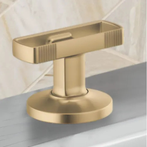 Brizo Kintsu Widespread Lavatory Knob Handle Kit, Brilliance Luxe Gold - HK5306-GL