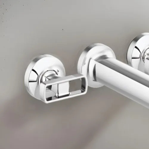 Brizo Metal Knob Handle Kit for Kintsu Wall Mount Tub Filler, ADA, Polished Chrome - HK70406-PC