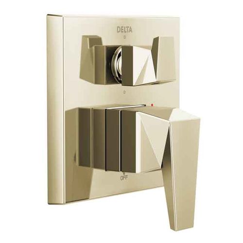 Delta T24943-PN Trillian Valve Only Trim with 6-Setting Diverter, Polished Nickel