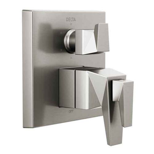 Delta T27T943-SS Trillian TempAssure Valve Only Trim with 6-Setting Diverter, Stainless