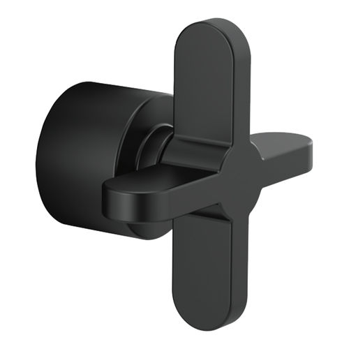 Brizo, 4" Cross Handle Kit for Jason Wu Pressure Balance Valve Trim, ADA, Matte Black - HX60P75-BL