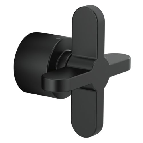 Brizo 4" Cross Handle Kit for Jason Wu Thermostatic Valve Trim, ADA, Matte Black - HX6675-BL