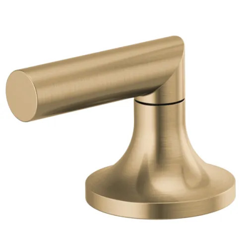 Brizo Odin Low Lever Handles for Widespread Lavatory Faucet, ADA, Brilliance Luxe Gold - HL5373-GL