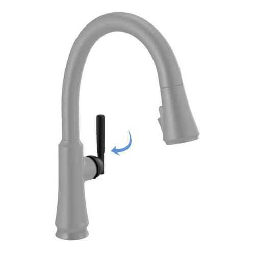 Delta RP101292BL Coranto Handle with Screw and Button, Matte Black