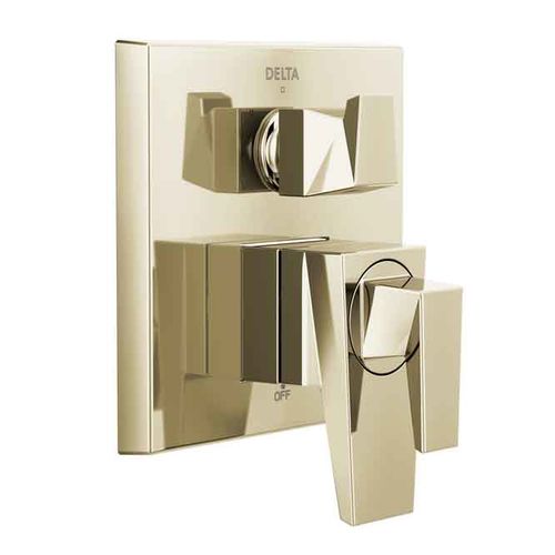 Delta T27843-PN Trillian Valve Only Trim with 3-Setting Diverter, Polished Nickel