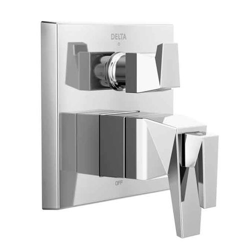 Delta T27T843 Trillian TempAssure Valve Only Trim with 3-Setting Diverter, Chrome