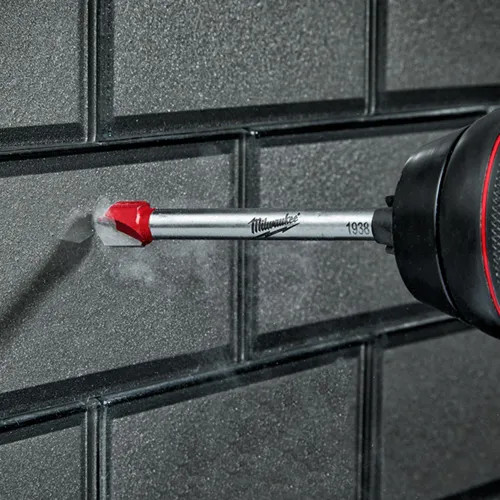 Milwaukee 1/4" Carbide Tipped Glass and Tile Drill Bit - 48-20-8982
