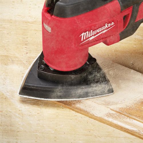 Milwaukee 1-Pack Universal Fit OPEN-LOK 3-1/2" Triangle Sanding Pad for Oscillating Multi-Tools - 49-25-2001