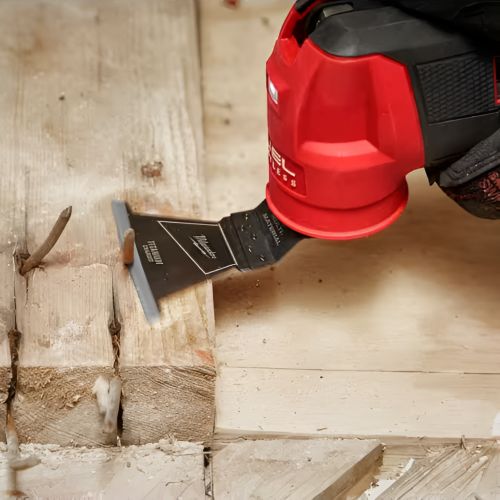 Milwaukee 10-Pack OPEN-LOK 2-1/2" Titanium Enhanced BI-Metal Multi-Material Blades for Wood and Nails, PVC and Drywall - 49-25-1249 