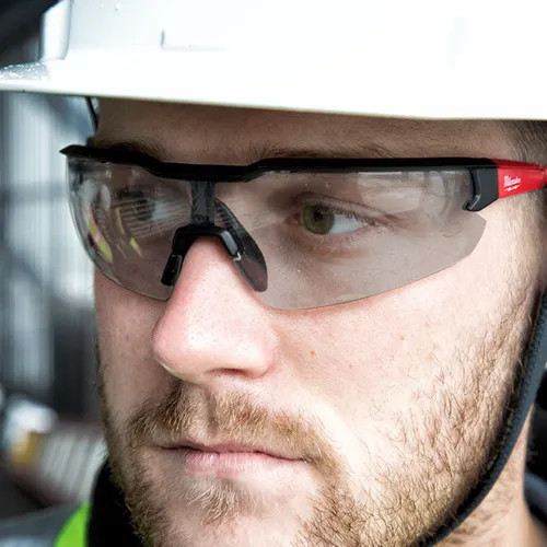 Milwaukee Gray Safety Glasses with Anti-Scratch Lenses (Polybag) - 48-73-2106