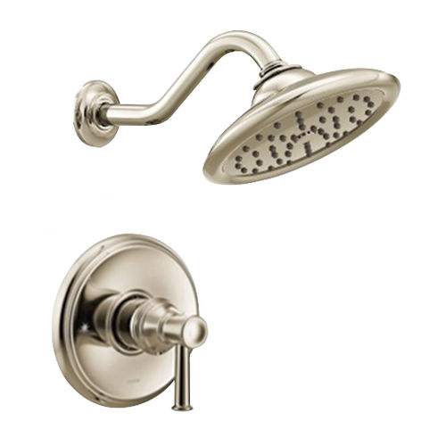 Moen Belfield M-Core 3-Series Single-Handle Shower Faucet with 7" Rainshower, One-Function, 1.75 GPM, Lever Handle, Eco-Performance, Immersion, Oil Rubbed Bronze - UT3312EPORB