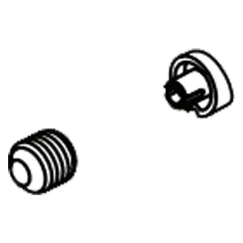 Brizo Kintsu Set Screw and Cover for Two-Handle Tub Filler, Polished Chrome - RP101560PC