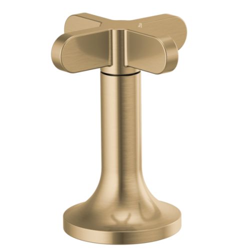 Brizo Odin High-Cross Handle for Odin Collection Widespread Lavatory Faucets, ADA-Compliant, Brilliance Luxe Gold - HX5375-GL