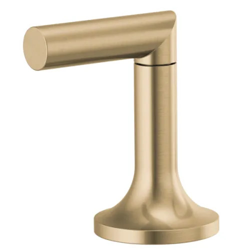 Brizo Odin High Lever Handles for Widespread Lavatory Faucet, ADA, Brilliance Luxe Gold - HL5375-GL