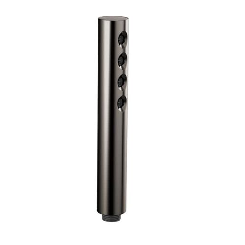 Brizo Odin Single-Function Linear Round Hand Shower with H2Okinetic, Dual-Check Valves, WaterSense, 1.75 GPM, Brilliance Black Onyx - RP73147BNX