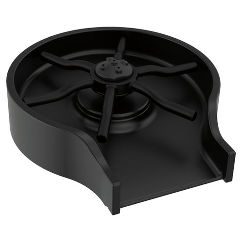 Delta GR250-BL Metal Glass Rinser - Matte Black