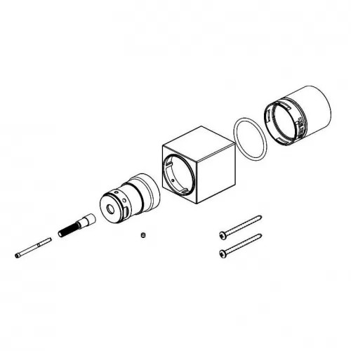 Delta RP101140SS Trillian Stem Extension Kit, Stainless