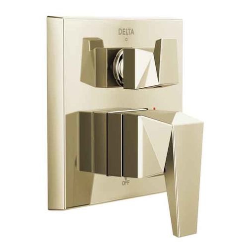 Delta T24843-PN Trillian Valve Only Trim with 3-Setting Diverter, Polished Nickel