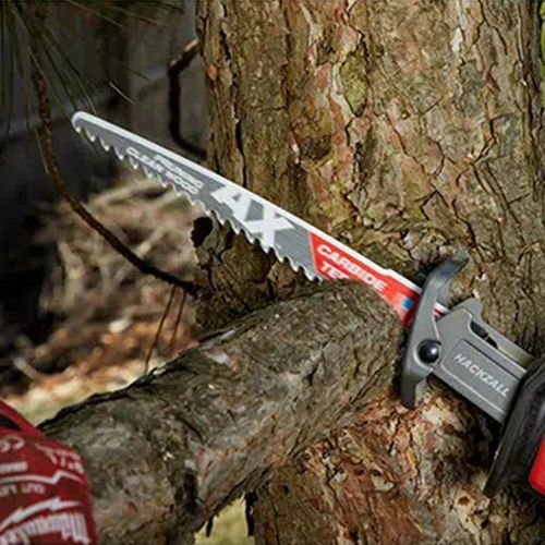 Milwaukee 12" 3 TPI The AX with Carbide Teeth for Pruning & Clean Wood SAWZALL Blade 3-Pack - 48-00-5333