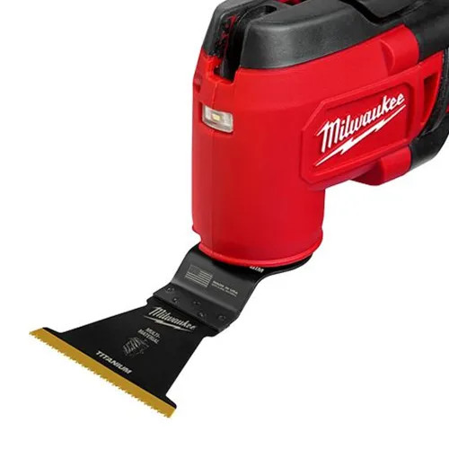 Milwaukee 3Pk OPEN-LOK 2-1/2" Titanium Enhanced BI-Metal Multi-Material Blades for Oscillating Multi-Tools - 49-25-1243 