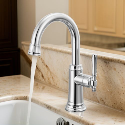 Brizo Tulham One Handle Beverage Faucet, Chrome - 61358LF-C-PC