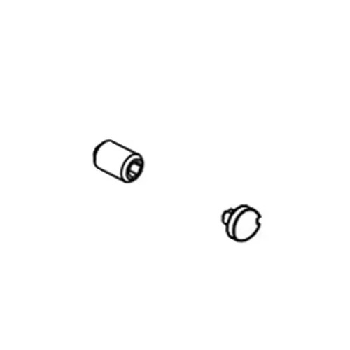 Delta Galeon Button Cover and Set Screw, Chrome - RP101734PC