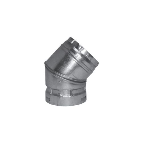 M&G DuraVent 14" B-Vent 45-Degree Adjustable Elbow - 14BVL45
