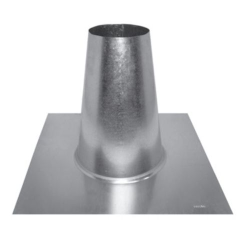 M&G DuraVent 20" B-Vent Large Diameter Tall Cone Flat Flashing - 20BVFF