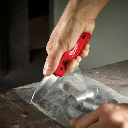 Milwaukee FASTBACK Stainless Steel Folding Knife with 2.95" Blade - 48-22-1520