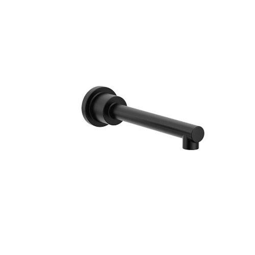 Moen Align Wall Mounted Matte Black Non-Diverter Tub Spout, 1/2-inch Connection Size, M-PACT Valve System - TF195827BL