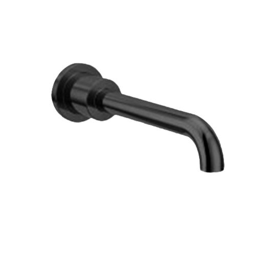 Moen Cia Wall Mounted Matte Black Non-Diverter Tub Spout, 1/2-inch Connection Size, M-PACT Valve System - TF3347BL