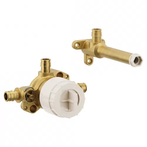 Moen WMV130CXS M-Pact Wall-Mount Tub Rough-In Valve, 1/2" PEX Cold Expansion