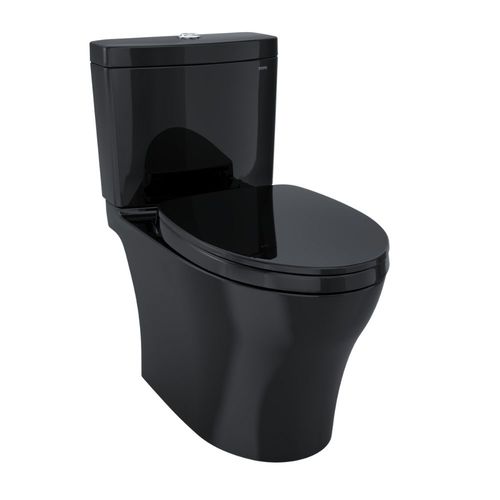 TOTO Aquia IV Two-Piece Toilet, Elongated, SoftClose Seat, 1.28/0.9 GPF, Ebony - MS446124CEMFN#51