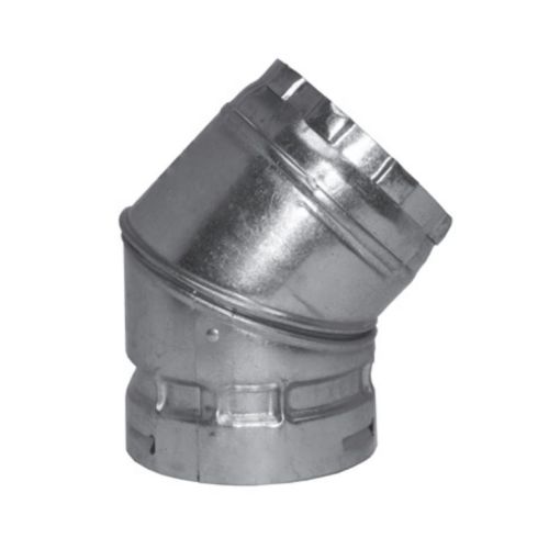 M&G DuraVent 16" B-Vent 45 Degree Elbow - 16BVL45