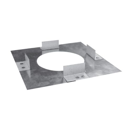M&G DuraVent 6" B-Vent Firestop Spacer with Extended Bottom Flange - 6BVFS