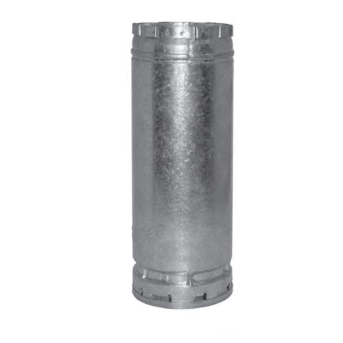 M&G DuraVent 8" B-Vent Round Rigid Pipe with 24" Length - 8BV24