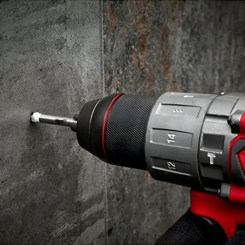 Milwaukee 1/8" Carbide Tipped Drill Bit with 1/8" Round Shank for Drilling Natural Stone, Granite, Slate, Ceramic and Glass Tiles - 48-20-8990
