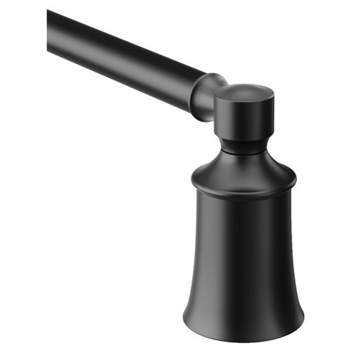 Moen Dartmoor 18" Towel Bar, Matte Black - YB2118BL 