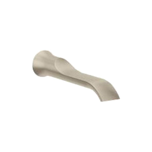 Moen Doux Wall Mounted Brushed Nickel Non-Diverting Tub Spout, 1/2-inch Connection Size, M-PACT Valve System - TFS3836BN