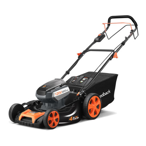 Redback Pro Series 120V 21" Cordless Lawn Mower Kit w/ 2AH Battery & 3.5A Charger - EA153V-KIT2A