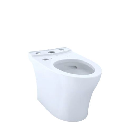 TOTO Aquia IV Elongated Toilet Bowl Only, CEFIONTECT, Cotton White - CT446CEFGNT40#01